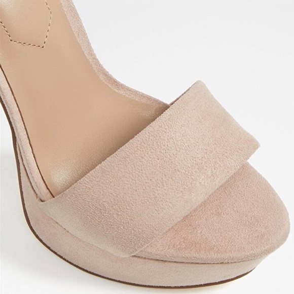 Aldo Nesida Platform Dress Sandal With Jeweled Heels - Picture 4 of 11